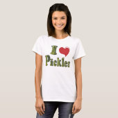 T-shirt J'adore les pickles (Devant entier)