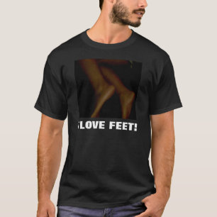 T-SHIRT J'ADORE LES PIEDS !
