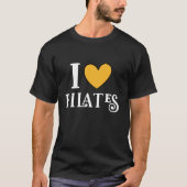 T-shirt J'adore les Pilates (Devant)
