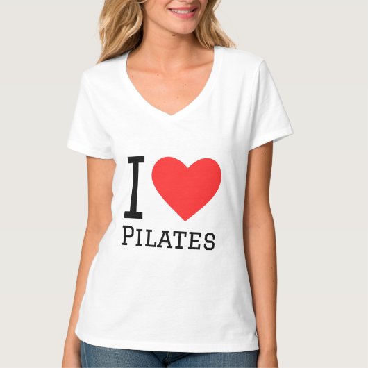 T-shirt J'adore les pilates (Devant)