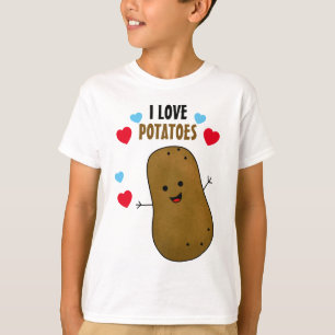 T-shirt J'adore les pommes de terre