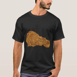 T-shirt J'adore les poulets surtout quand ils sont frits P