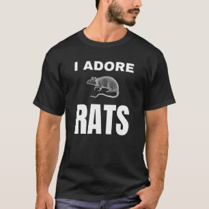 T-shirt J'adore les Rats