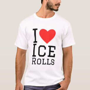 T-shirt J'adore les rouleaux de glace