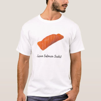 T-shirt J'adore les sushis saumons !