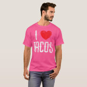 T-shirt J'adore les Tacos (Devant entier)