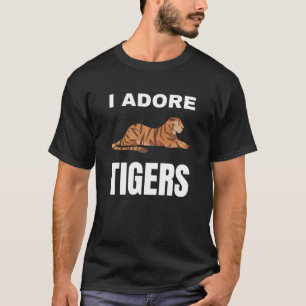 T-shirt J'adore les tigres