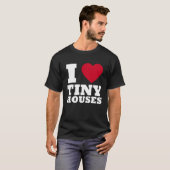T-shirt J'adore les Tiny Houses (Devant entier)
