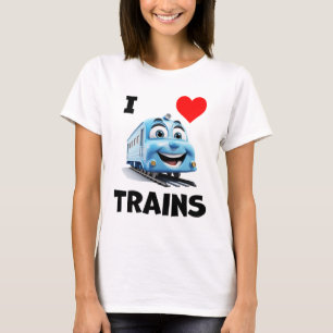 T-shirt J'adore les trains