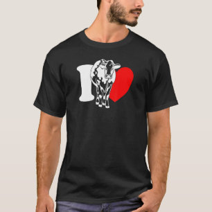 T-shirt J'adore les vaches - Drôle d'agriculteur, éleveur