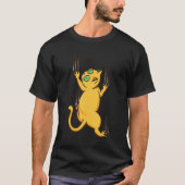 T-shirt J'adore l'escalade gratte et chats mignon chaton C (Devant)