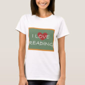 T-shirt J'adore lire (Devant)
