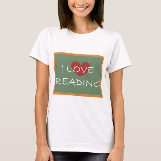 T-shirt J'adore lire (Devant)