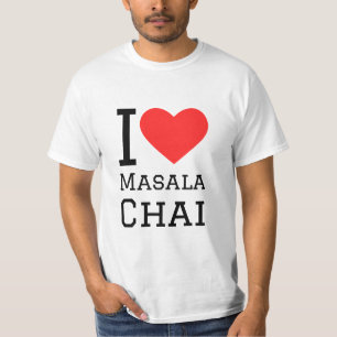 T-shirt J'adore masala chai