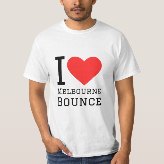 T-shirt J'adore Melbourne (Devant)
