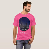 T-shirt J'adore mon astronomie spatiale (Devant entier)