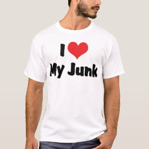 T-shirt J'adore mon bazar de cœur - Antiquaire Collectionn