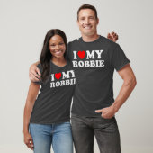 T-shirt J'adore mon cadeau Robbie (Unisexe)
