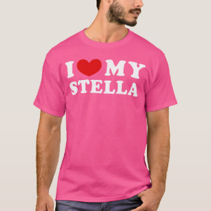 T-shirt J'adore mon cadeau Stella