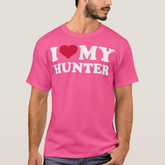 T-shirt J'adore mon chasseur