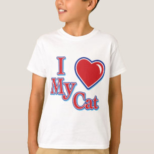 T-shirt J'adore mon chat