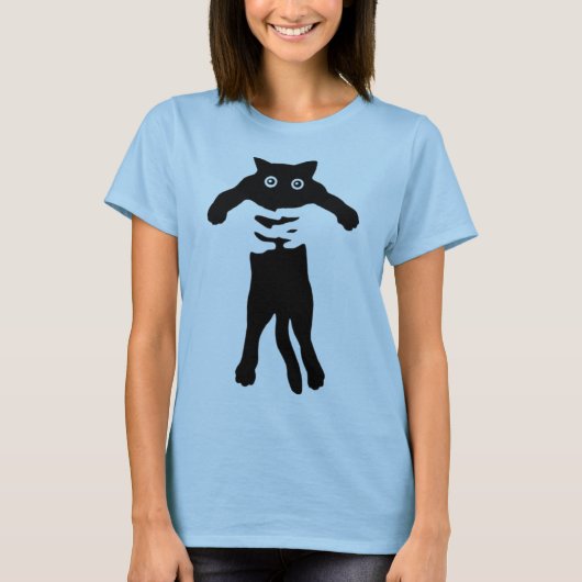 T-shirt J'adore mon chat (Devant)