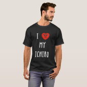 T-shirt J'adore mon nom Ichiro drôle (Devant entier)