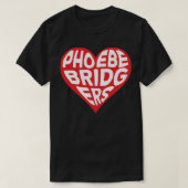 T-shirt J'ADORE PHOEBE BRIDGERS Sticker (Design devant)