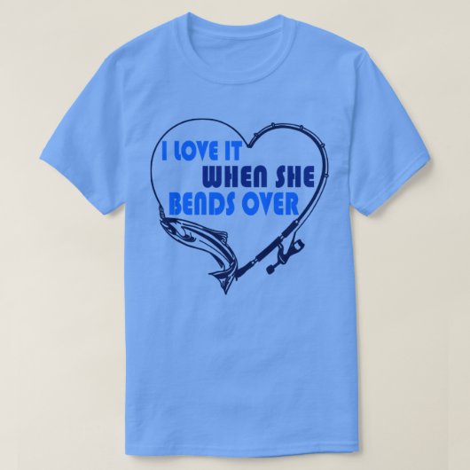 T-shirt J'adore quand elle se penche plus de 67 (Design devant)