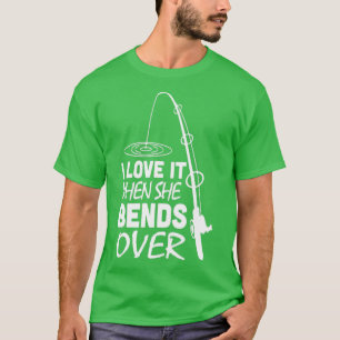 T-shirt J'adore quand elle se penche sur la pêche4