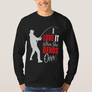 T-shirt J'adore quand elle se penche sur l'eau salée de Ba