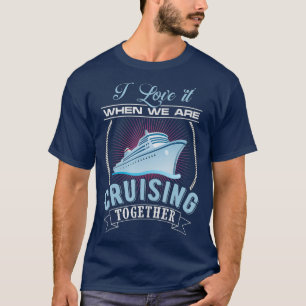 T-shirt J'adore quand nous sommes en train de croiser des 