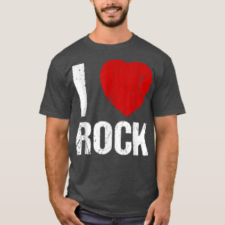 T-shirt J'adore Rock Music Rock 'n' Roll