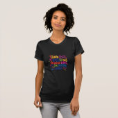 T-shirt J'adore rock'n roll (Devant entier)