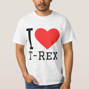 T-shirt J'adore T rex