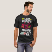T-shirt J'adore tout simplement l'arapaima Ok (Devant entier)