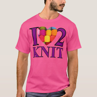 T-shirt J'adore tricoter