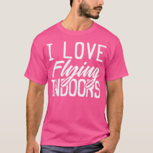 T-shirt J'adore voler drôle skydiver Bodyflight ciel intér