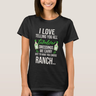 T-shirt J'adore vous dire les douze pansements que nous po