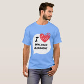 T-shirt J'adore Waldron Arkansas Oversized (Devant entier)