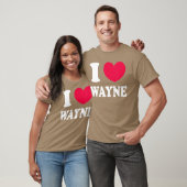 T-shirt J'adore Wayne girl (Unisexe)