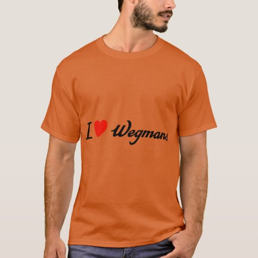 T-shirt J'adore wegmans (Devant)