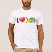 T-shirt J'adore Yellowtail Snapper (Devant)
