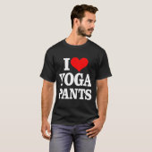 T-shirt J'adore Yoga Pants T (Devant entier)