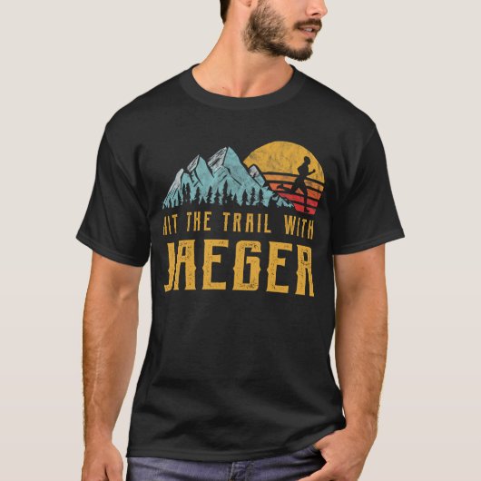 T-shirt JAEGER Family Running - Hit The Trail avec JAEGER (Devant)