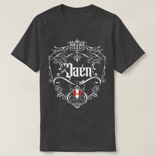 T-shirt Jaen Design Vintage 1 (Design devant)
