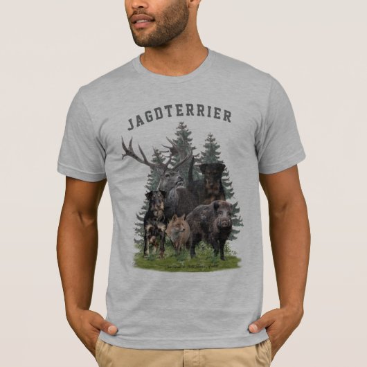 T-shirt Jagdterrier (Devant)