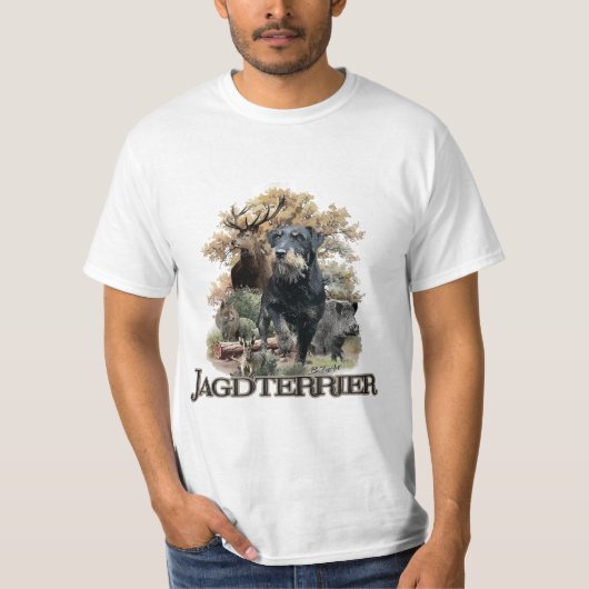 T-shirt Jagdterrier (Devant)