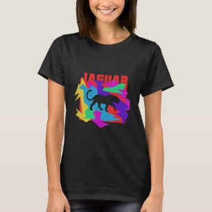 T-shirt Jaguar Animal Mosaik Puzzle