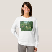 T-shirt Jaguar attaquant un cheval, 1910 (Devant entier)